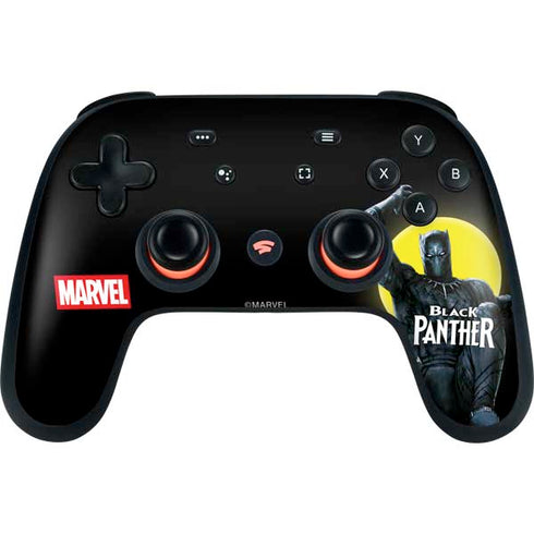 Marvel Black Panther Moon light Google Stadia Controller Skin